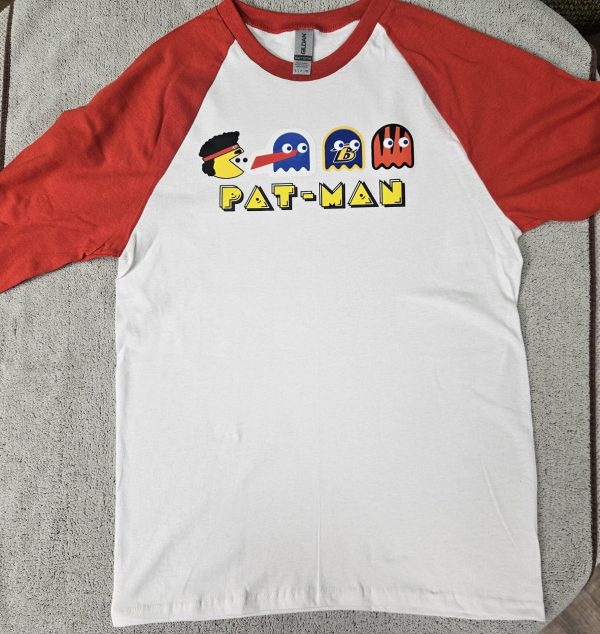 Patman Raglan - Red Sleeves - Image 3